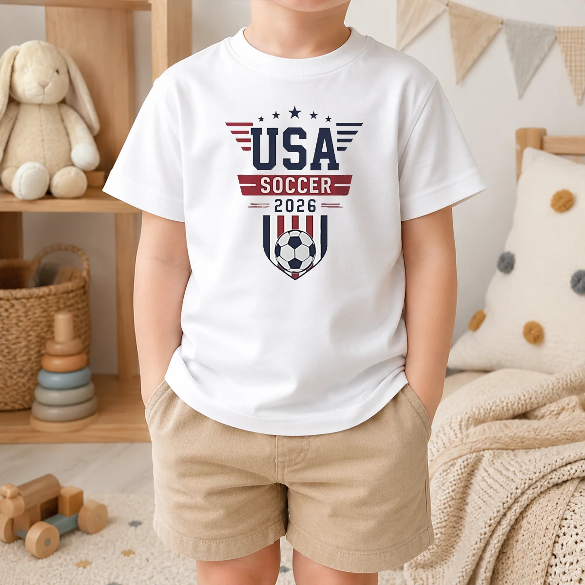 Official USA Soccer WC 2026 Shirt - Image 9
