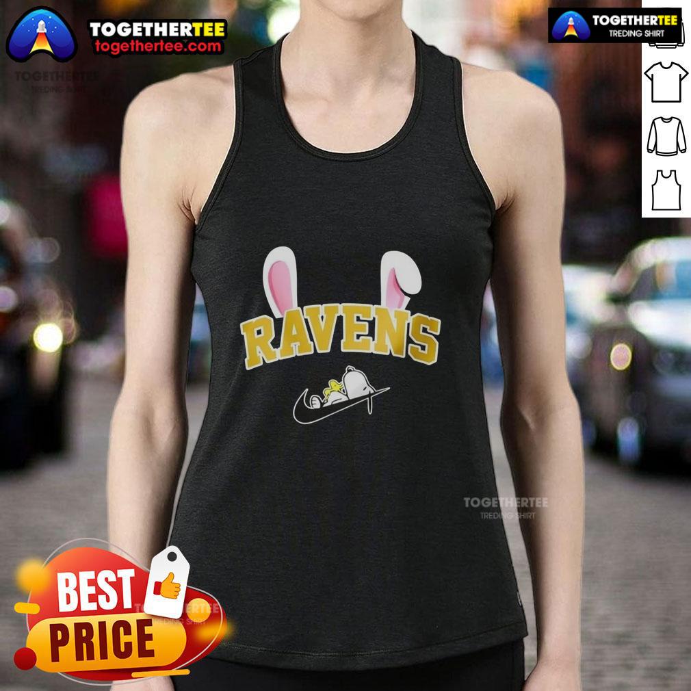 Good Baltimore Ravens X Snoopy Happy Easter T-Shirt - Image 4