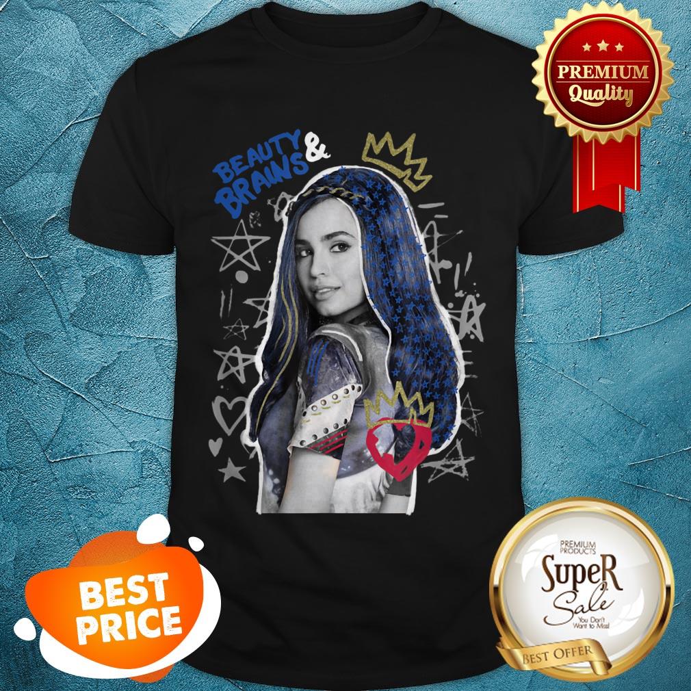 Nice Disney Descendants 2 Evie Collage Shirt