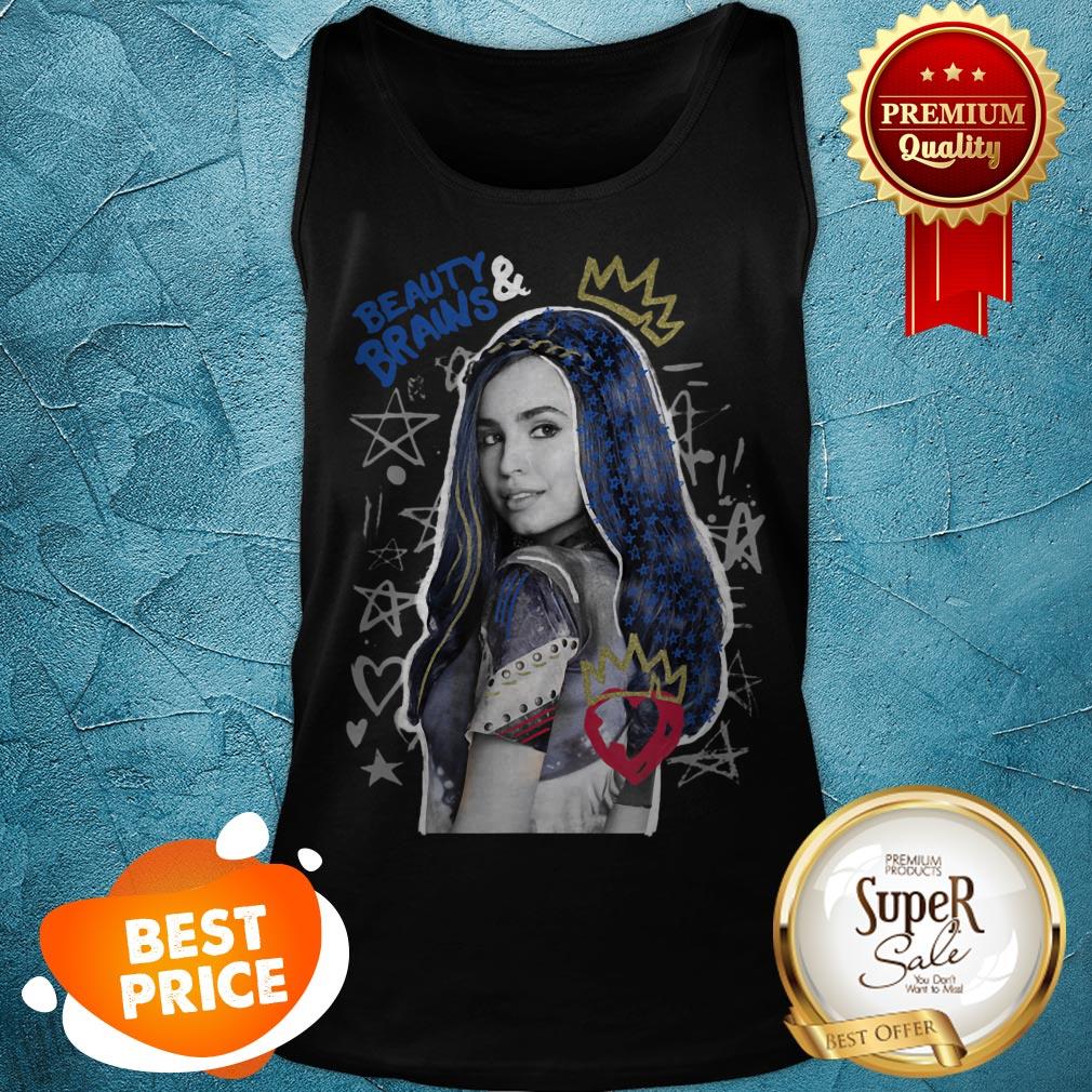 Nice Disney Descendants 2 Evie Collage Shirt - Image 2