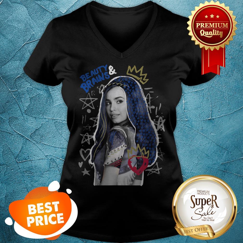Nice Disney Descendants 2 Evie Collage Shirt - Image 3