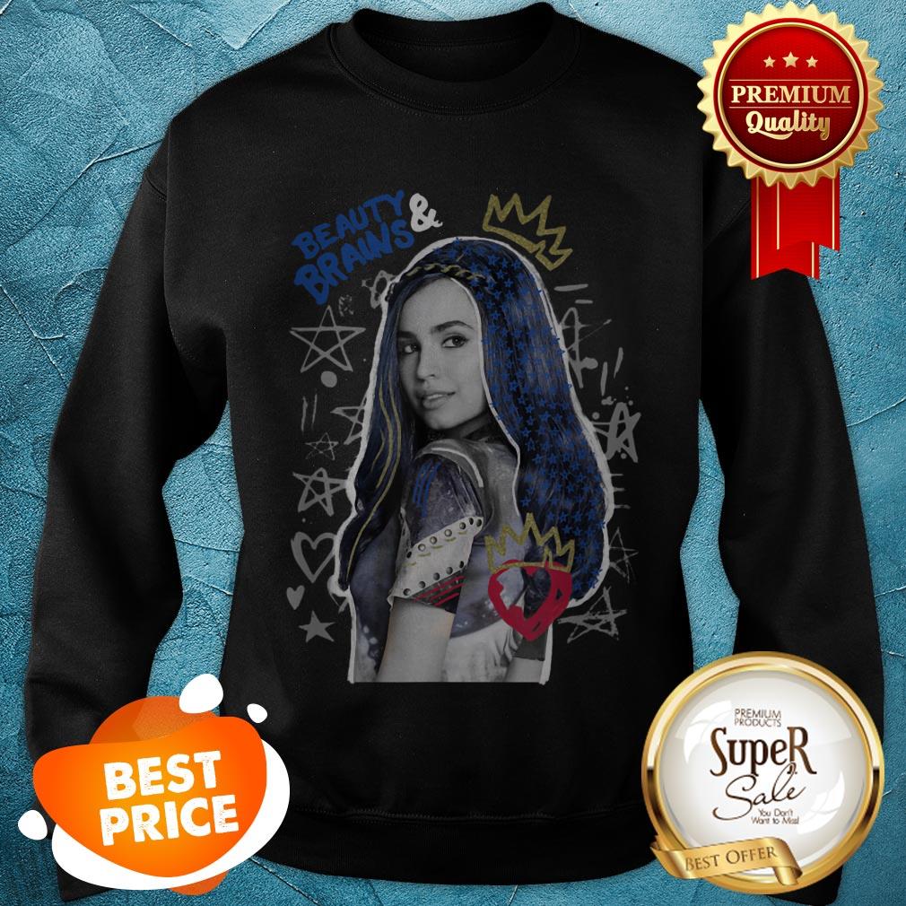 Nice Disney Descendants 2 Evie Collage Shirt - Image 4