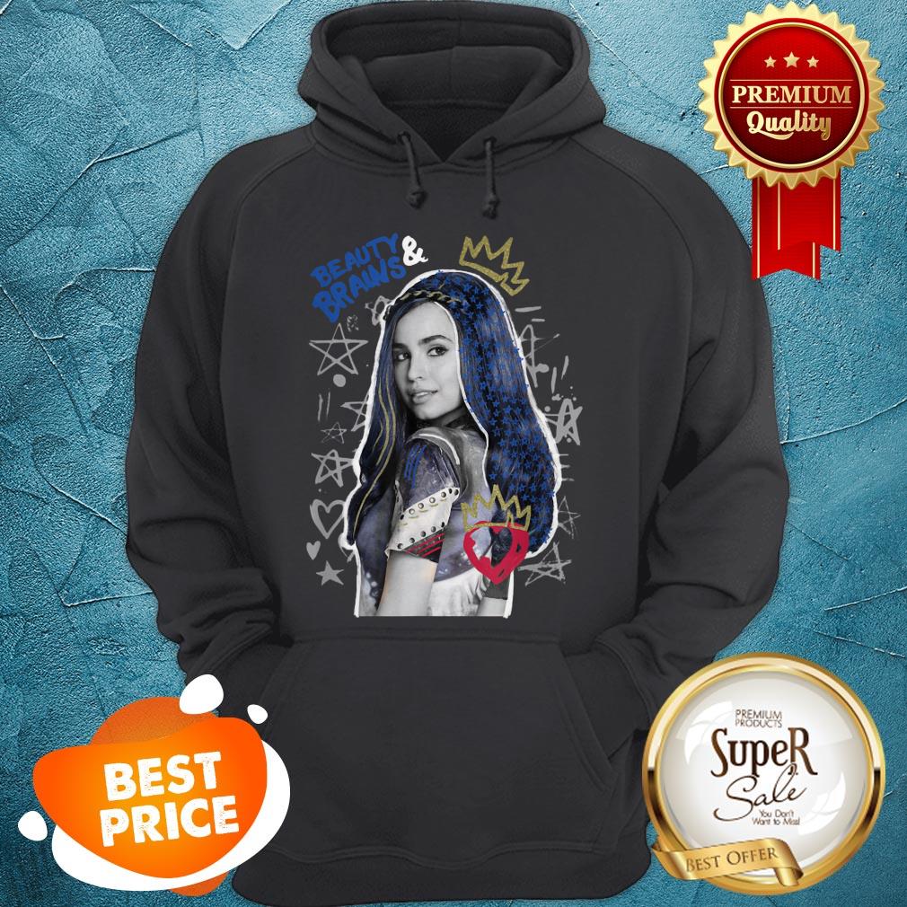 Nice Disney Descendants 2 Evie Collage Shirt - Image 5