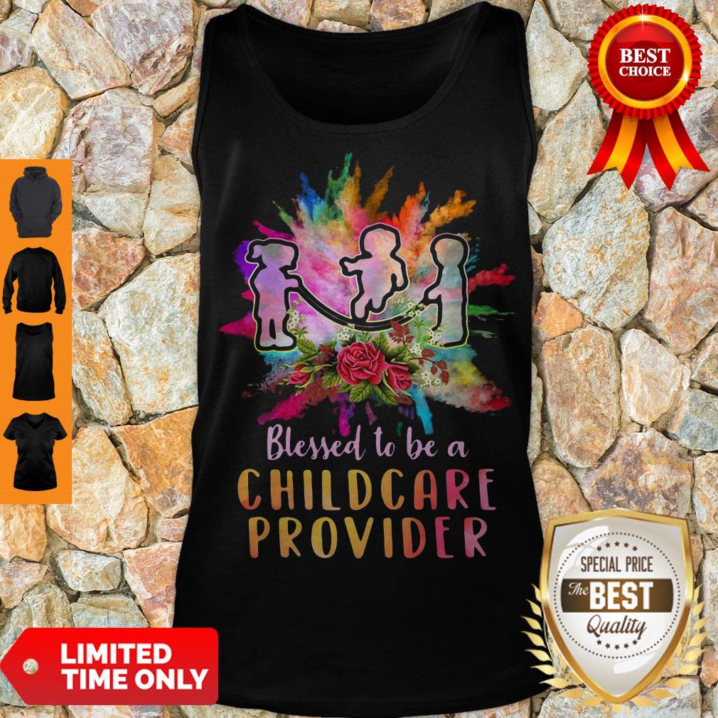 Top Blessed To Be A Childcare Provider Shirt - Image 4