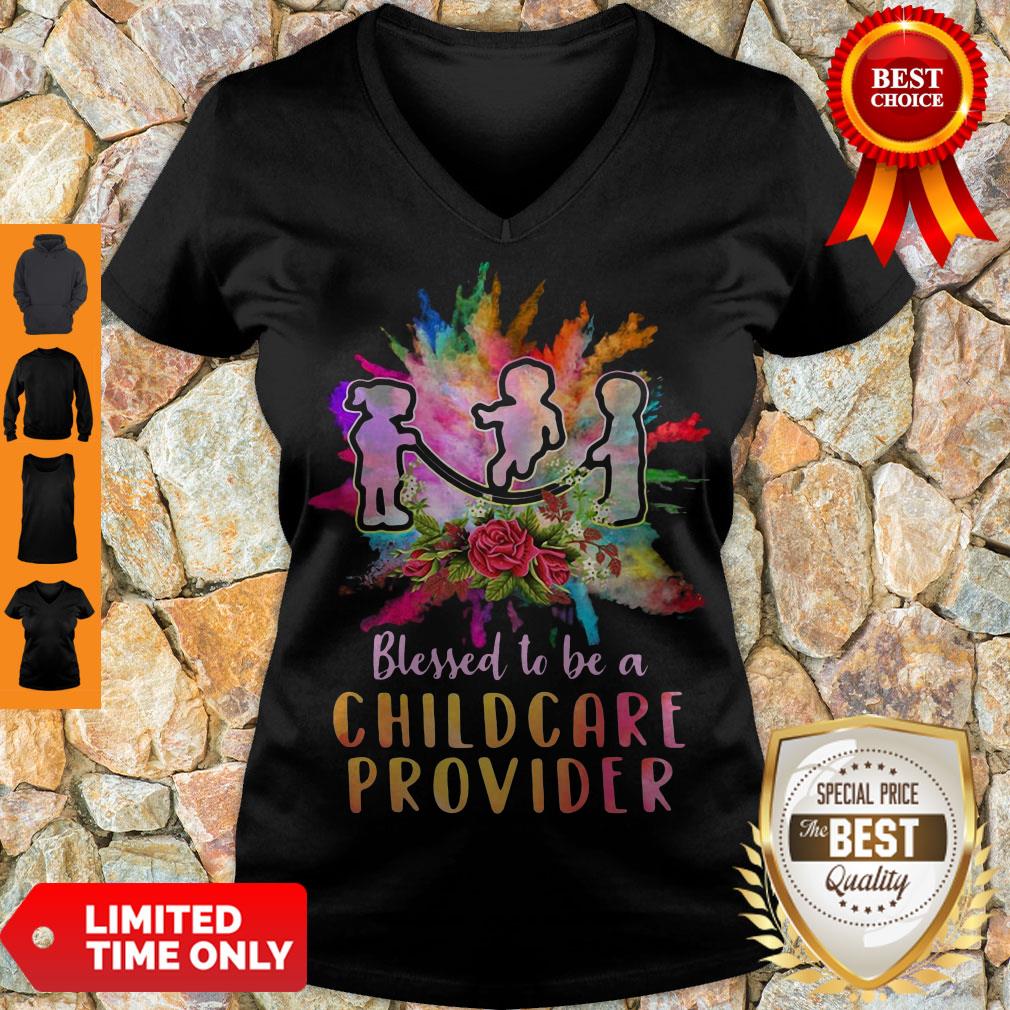 Top Blessed To Be A Childcare Provider Shirt - Image 5