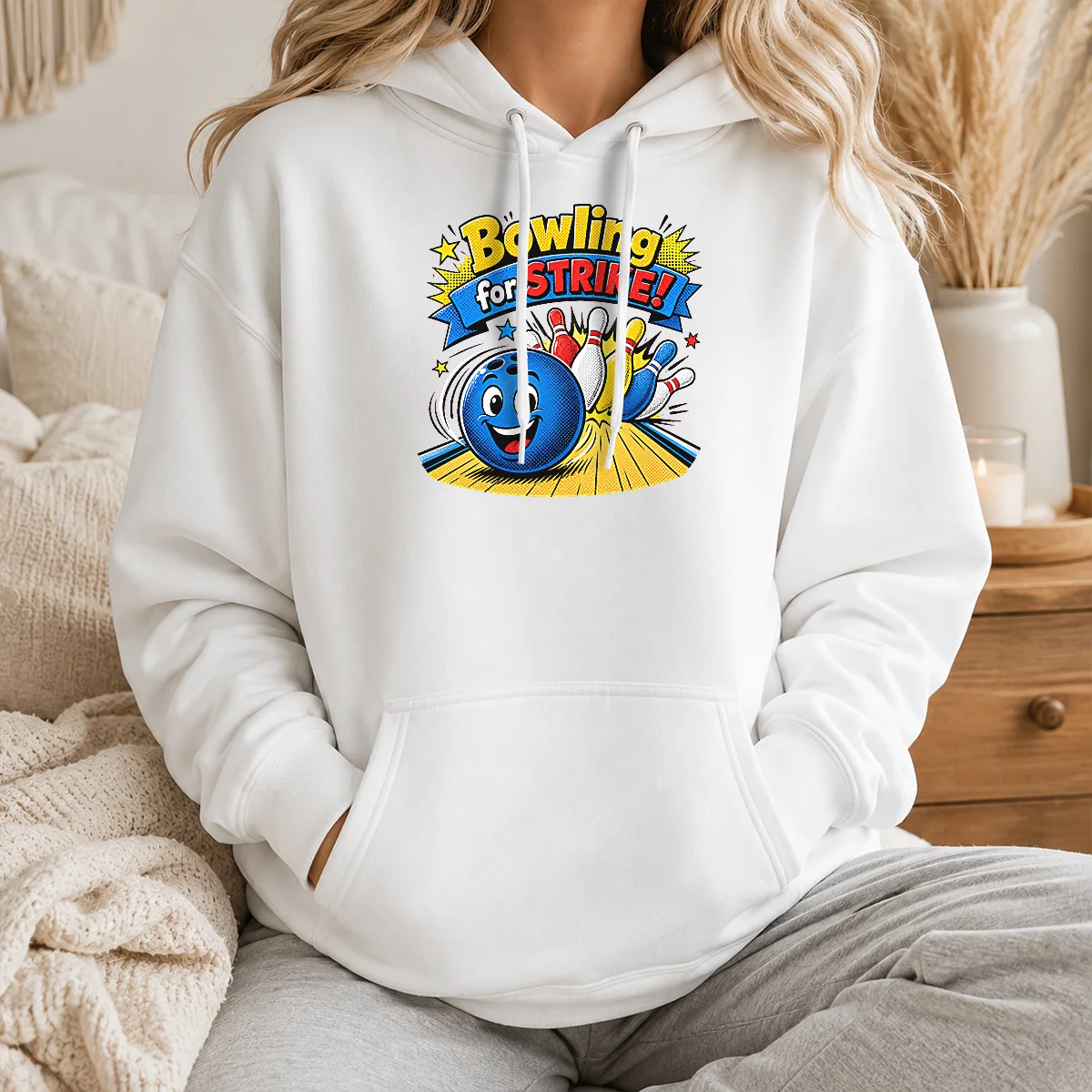 Top Pretty Bowling For Strike Cheerful Pop Art Shirt - Image 5