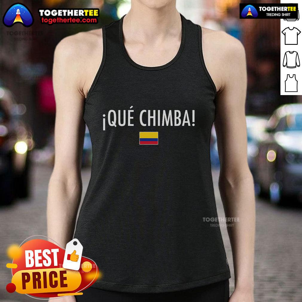 Top Qué Chimba Colombia Colombian Slang T-Shirt - Image 4