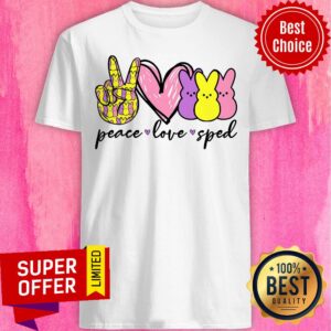 Top Special Education Teacher Peace Love Shirt