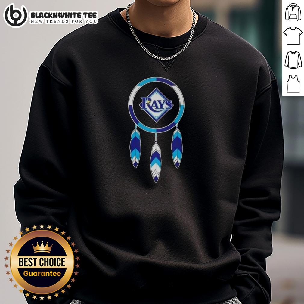 Original Native American Indians X Tampa Bay Rays Baseball T-Shirt - Image 4