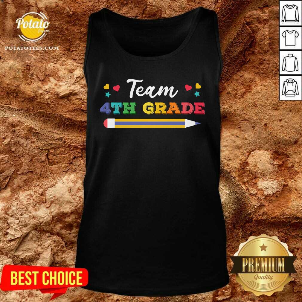 Funny Team 4th Grade Shirt - Image 3