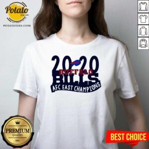 Alternative view of Good 2020 Buffalo Bills Afc East Champions Shirt