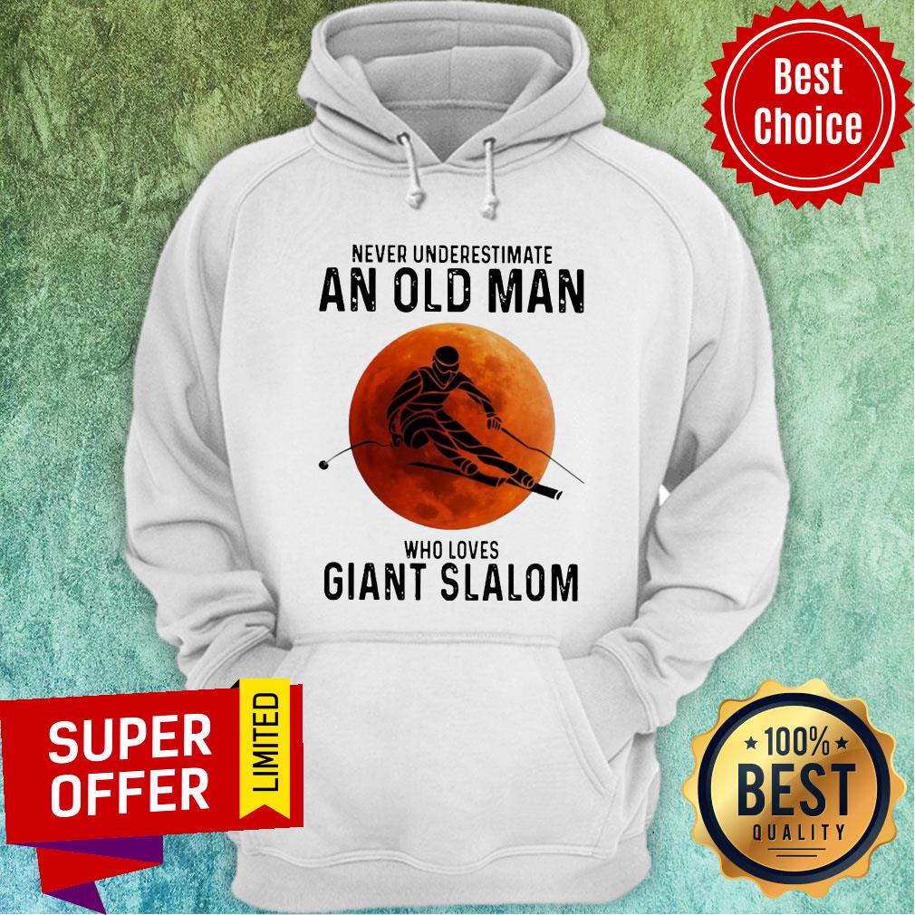 Never Underestimate An Old Man Who Loves Giant Slalom Shirt - Image 2