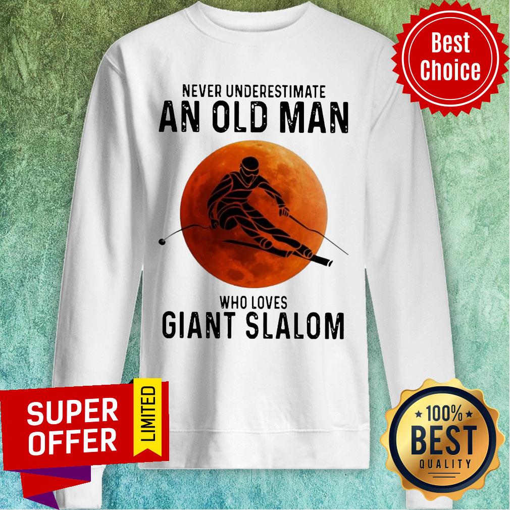 Never Underestimate An Old Man Who Loves Giant Slalom Shirt - Image 5