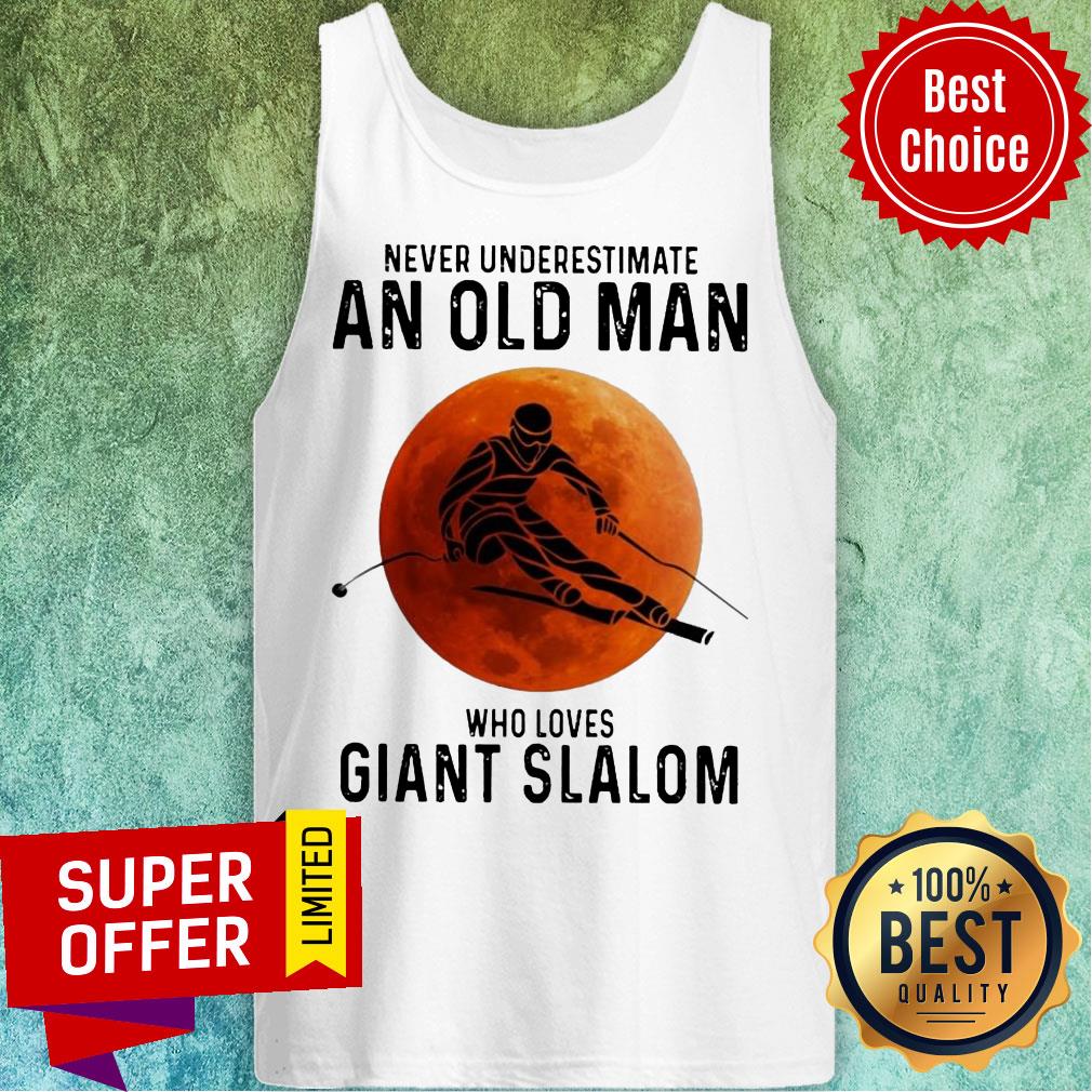 Never Underestimate An Old Man Who Loves Giant Slalom Shirt - Image 4