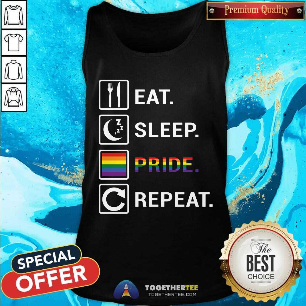 Eat Sleep Pride Repeat Shirt - Image 5