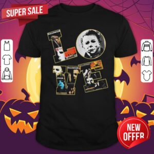 Nice Horror Michael Myers Love Halloween Shirt