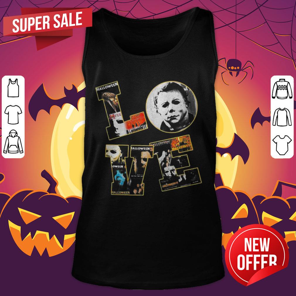Nice Horror Michael Myers Love Halloween Shirt - Image 5
