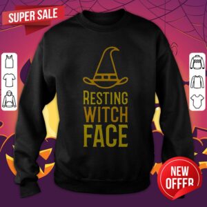 Alternative view of Nince Resting Witch Face Halloween 2019 Shirt