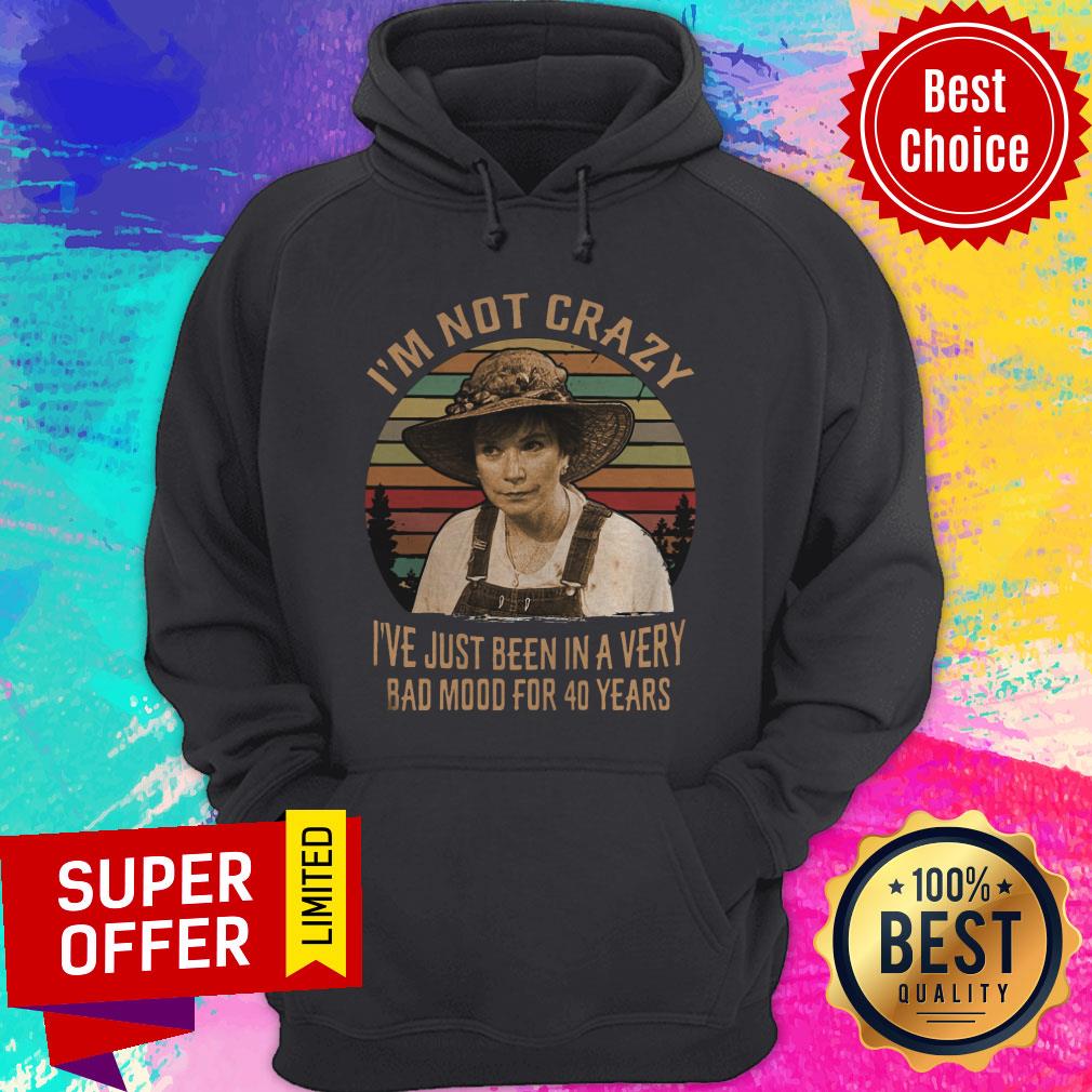 Ouiser Boudreaux I’m Not Crazy I’ve Just Been In A Very Bad Mood For 40 Years Vintage Shirt - Image 3