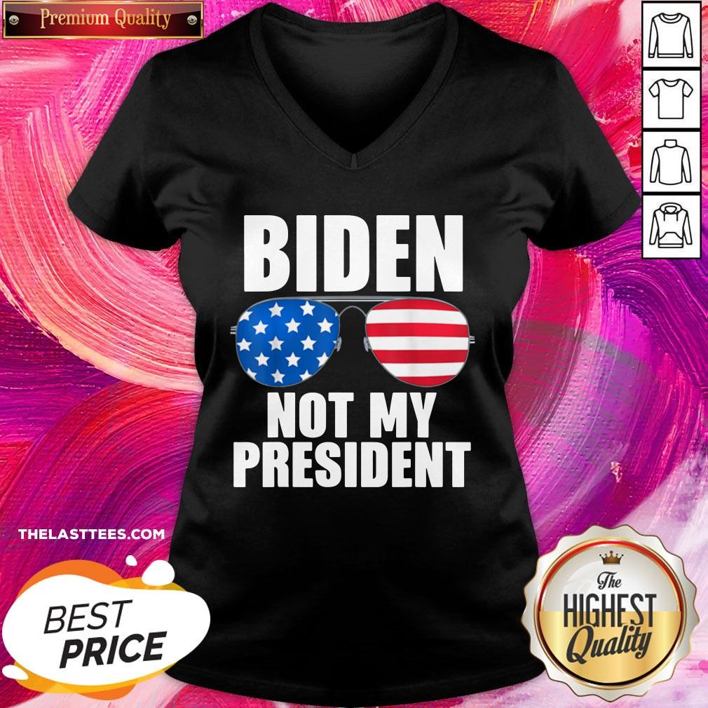 Perfect Biden Is Not My President Funny Anti Joe Biden Political Shirt - Image 2