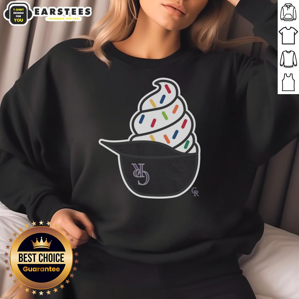 Official Colorado Rockies Ice Cream T-Shirt - Image 5
