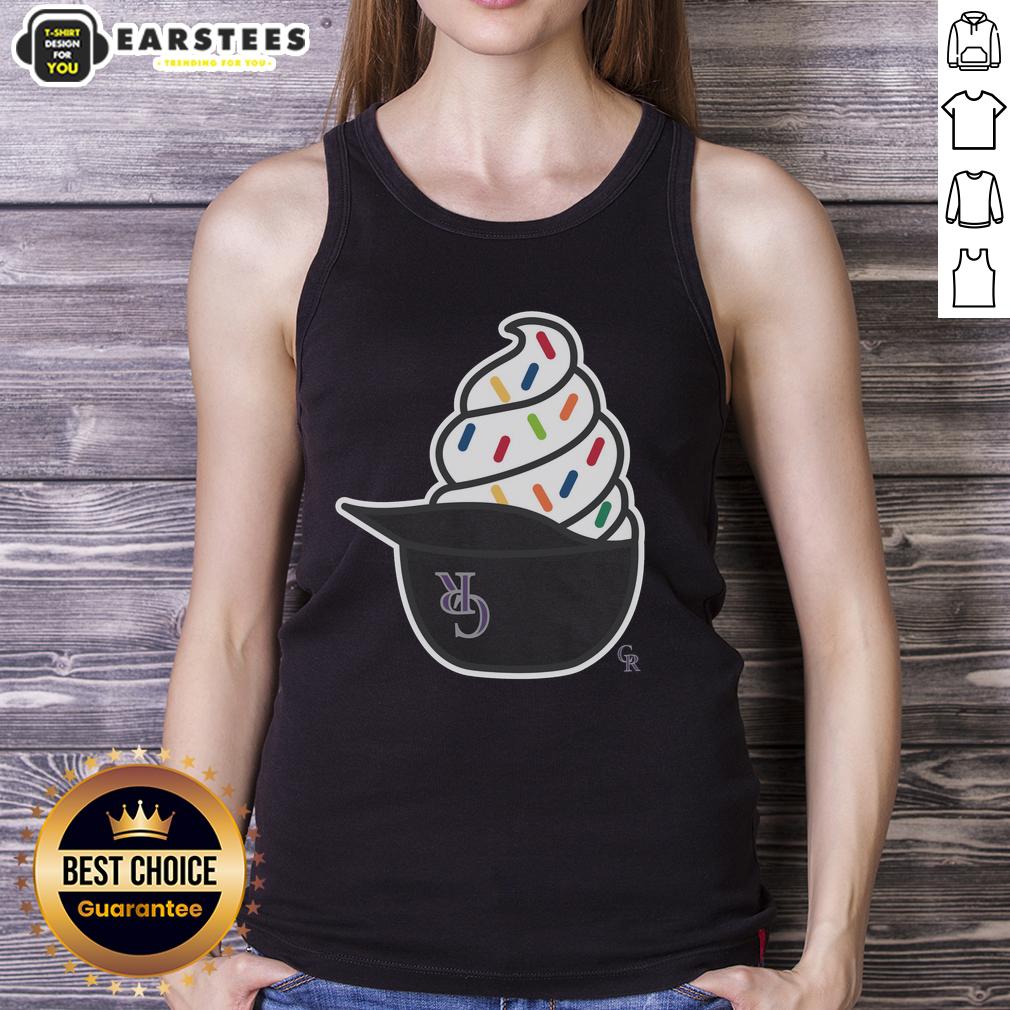 Official Colorado Rockies Ice Cream T-Shirt - Image 4