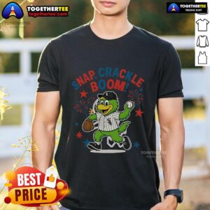 Original Chicago White Sox Snap Crackle Boom Power Of Champions Indepencence Day T-Shirt