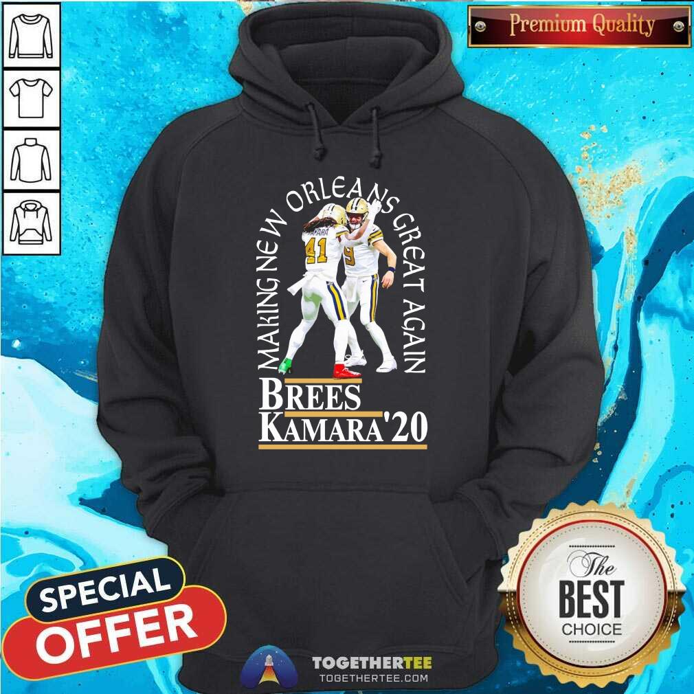 Nice Brees Kamara 20 Making New Orleans Great Again Shirt - Image 5