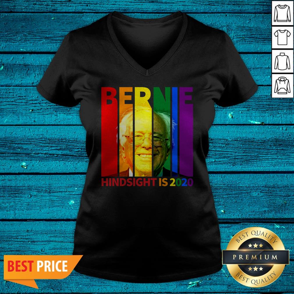 Gay Pride Supports Bernie Sanders 2020 Fun Gift Shirt - Image 4