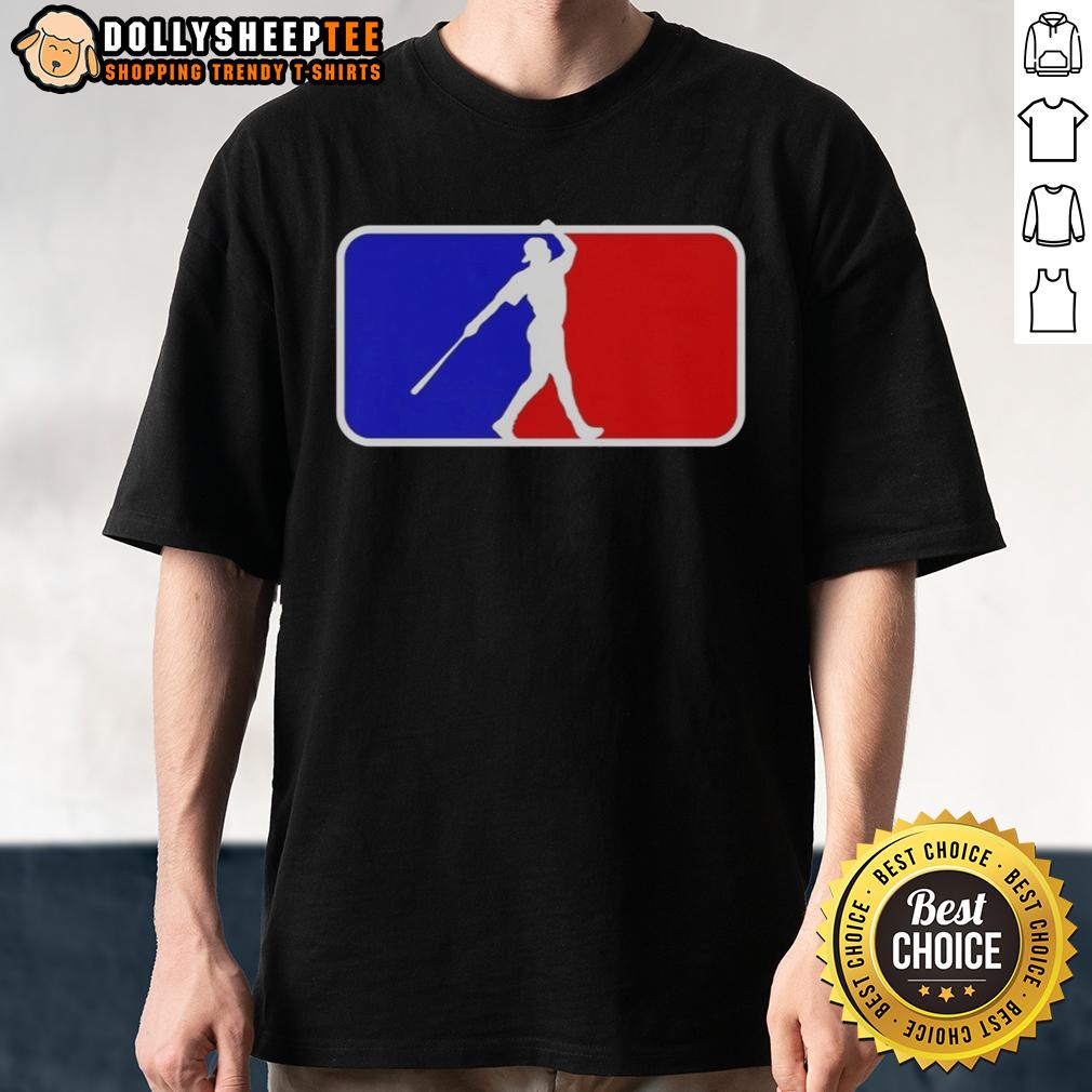 Awesome The Natural MLB Logo T-Shirt