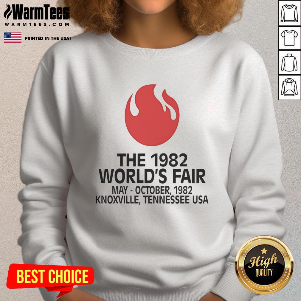 Nice The 1982 World's Fair May Oct In Knoxville Tennessee Vintage T-Shirt - Image 5