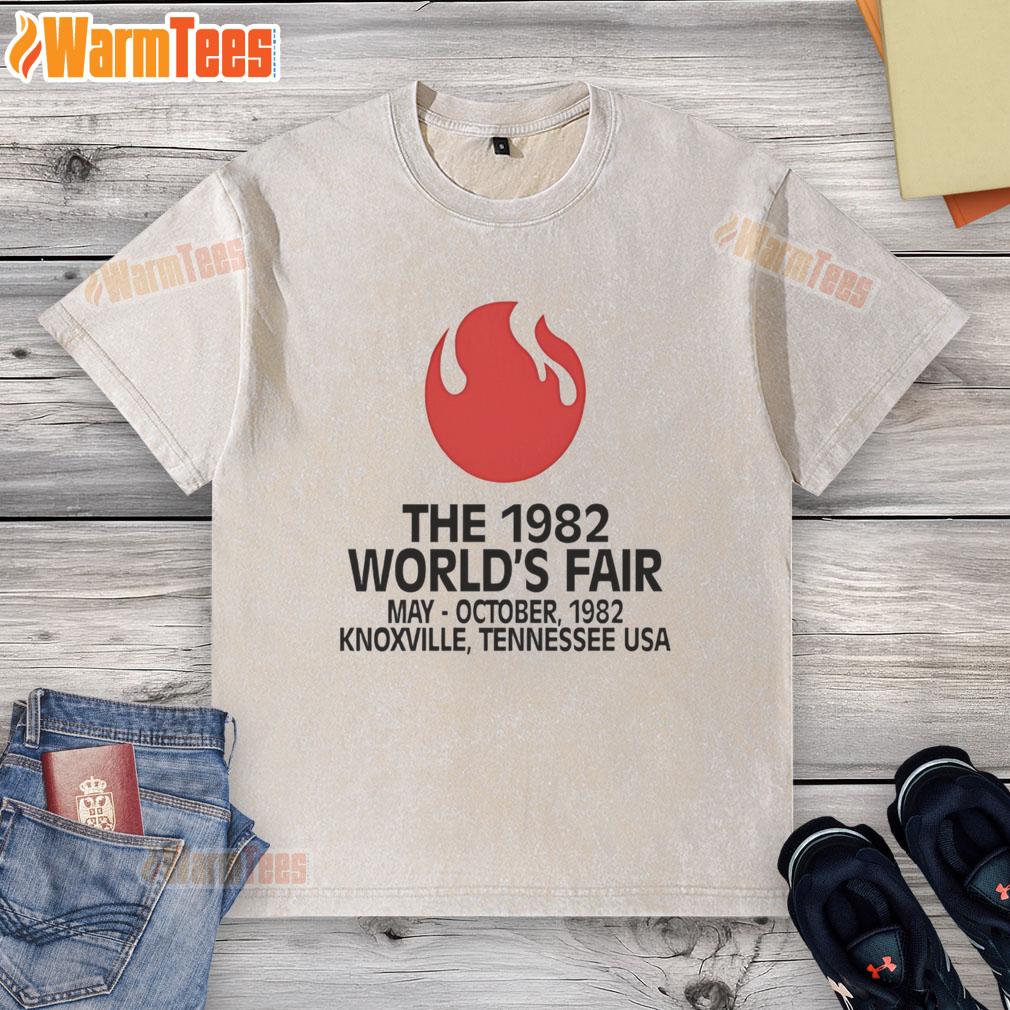 Nice The 1982 World's Fair May Oct In Knoxville Tennessee Vintage T-Shirt - Image 6