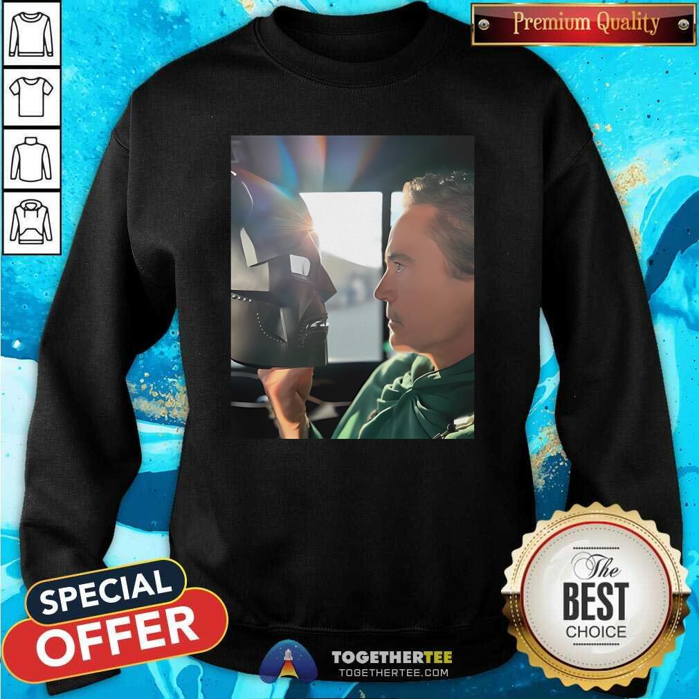 Official Robert Downey Jr As Doctor Doom Avengers Doomsday T-Shirt - Image 4