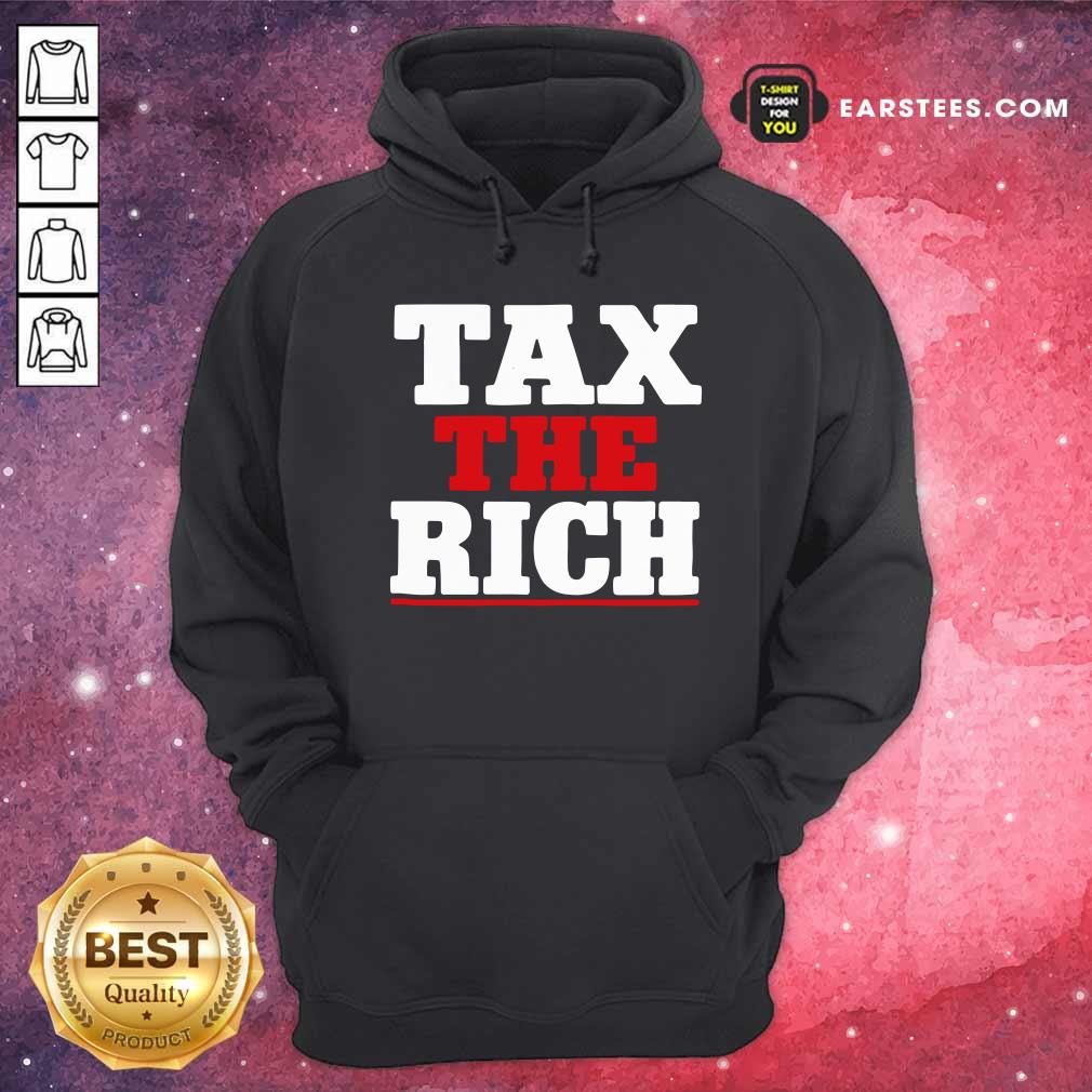 Good Tax The Rich Red White T-Shirt - Image 2