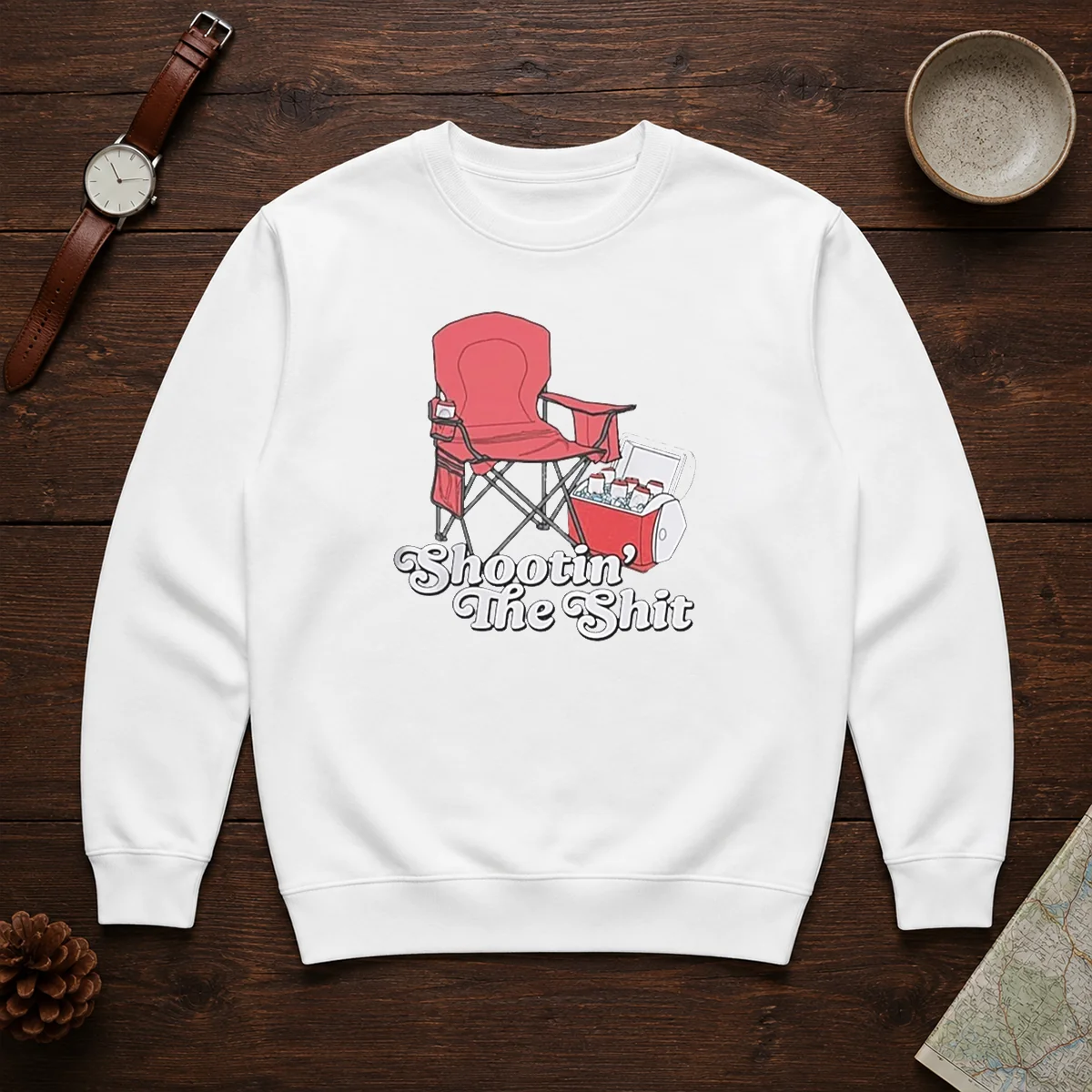 Hot Shooting The Shit Backyard BBQ Shirt - Image 7