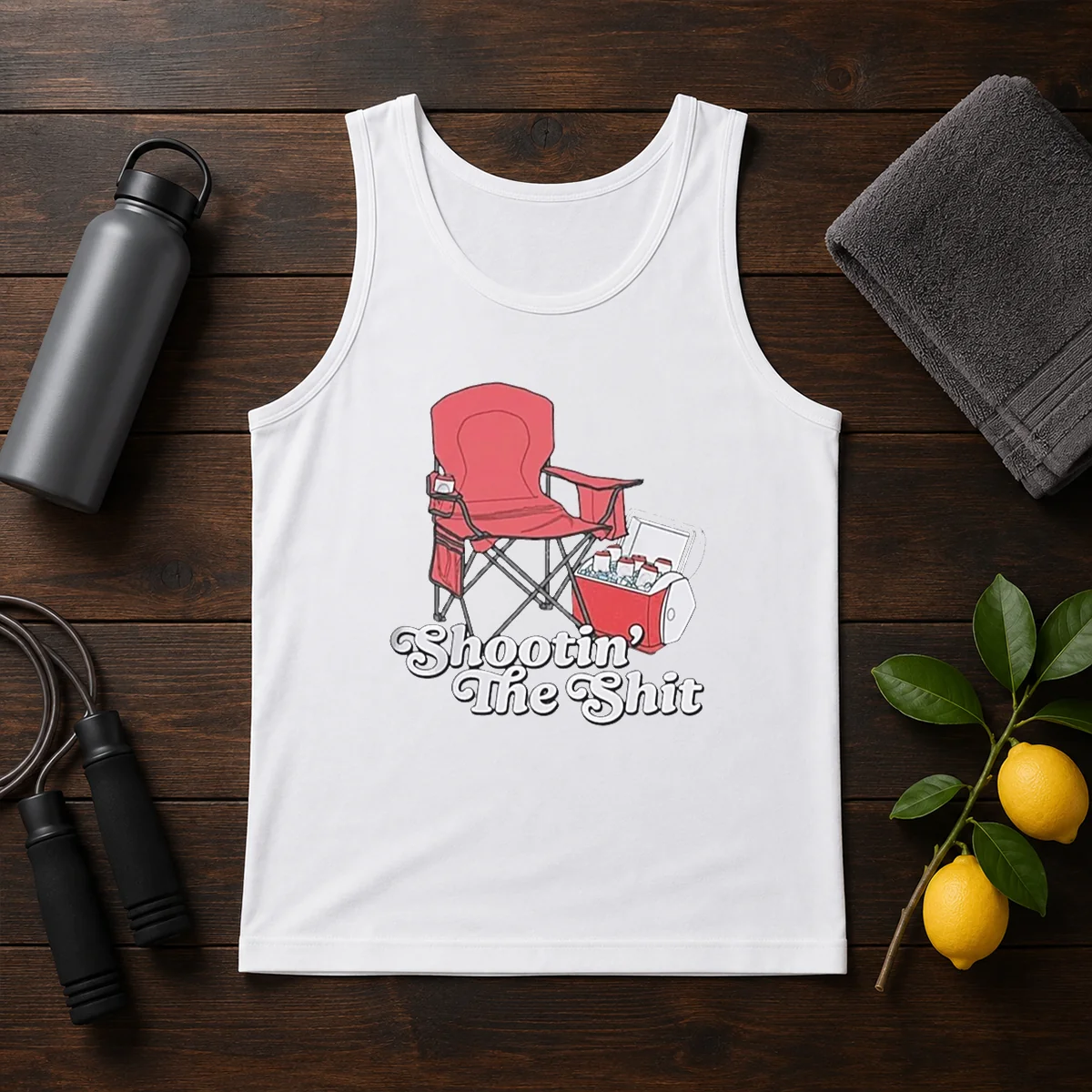 Hot Shooting The Shit Backyard BBQ Shirt - Image 3