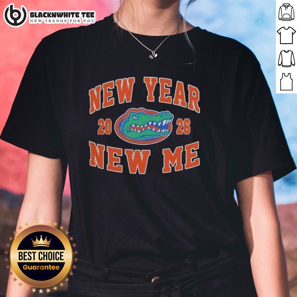 Official Florida Gators Football New Year New Me 2026 Logo Shirt - Image 3