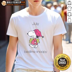 Pretty July Bedtime Snoopy T-Shirt