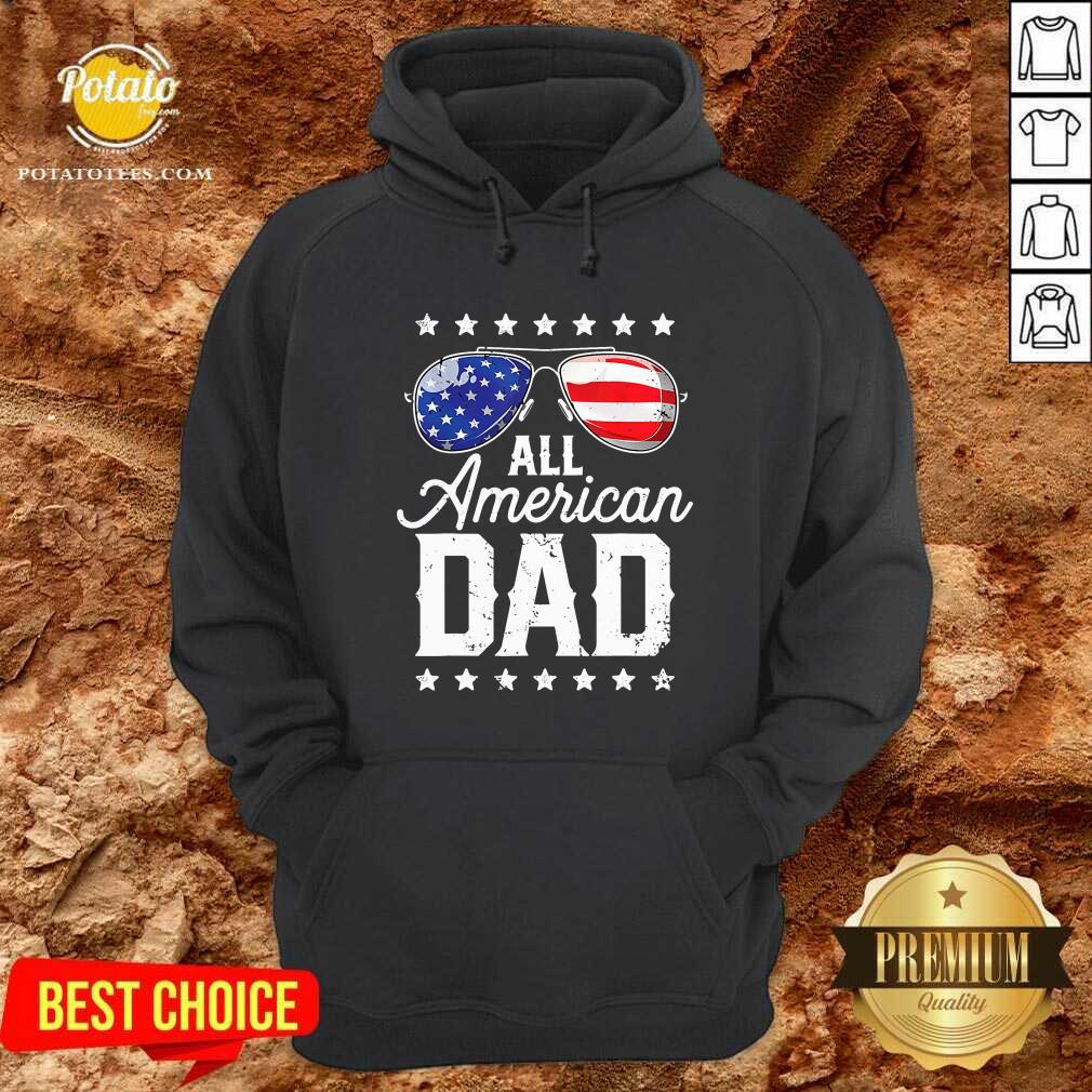 All American Dad 4th Of July Shirt - Image 2
