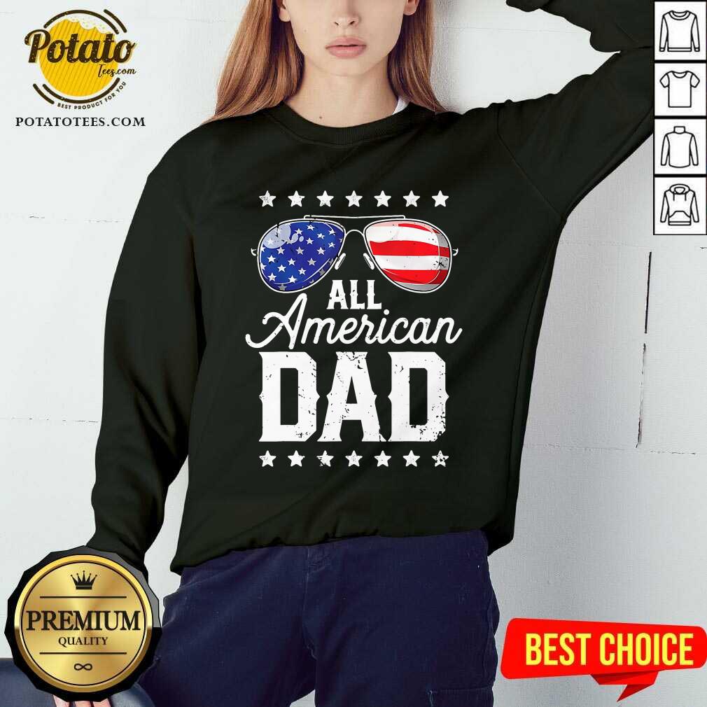 All American Dad 4th Of July Shirt - Image 5
