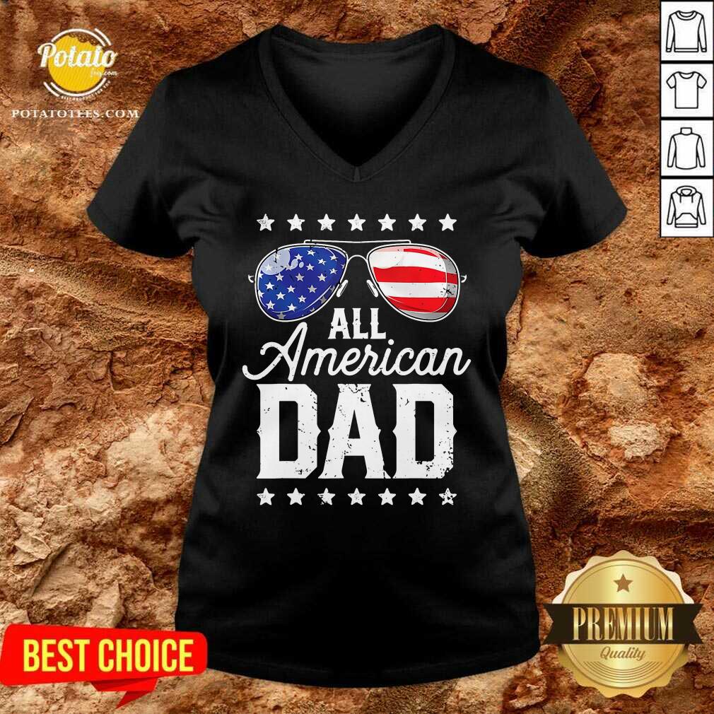All American Dad 4th Of July Shirt - Image 3