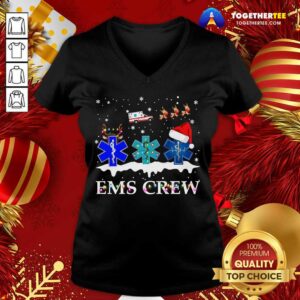 Alternative view of Original Ems Crew Merry Christmas Shirt