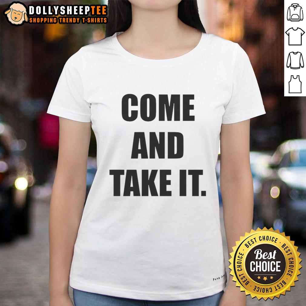 Top Kiernan Shipka Come And Take It T-Shirt - Image 3