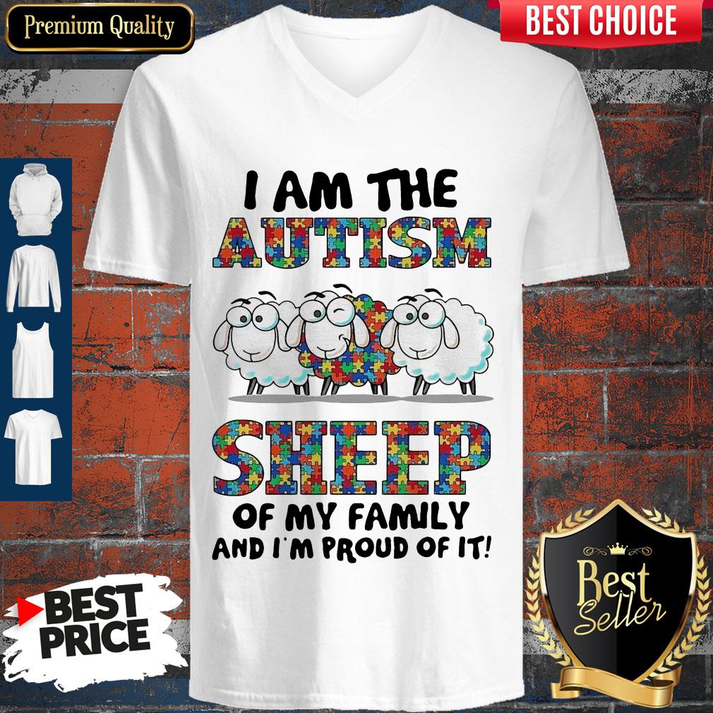 Awesome I Am The Autism Sheep Of My Family And I'm Proud Of It Shirt - Image 5