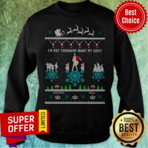 Alternative view of I’m Not Throwing Away My Shot Awesome Ugly Christmas Shirt