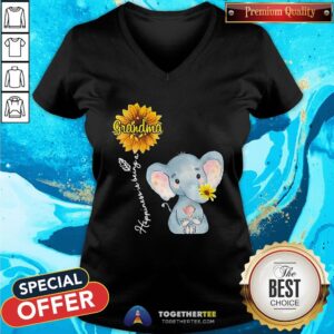Alternative view of Perfect Grandma Happiness Is Being A Sunshine Flower Shirt
