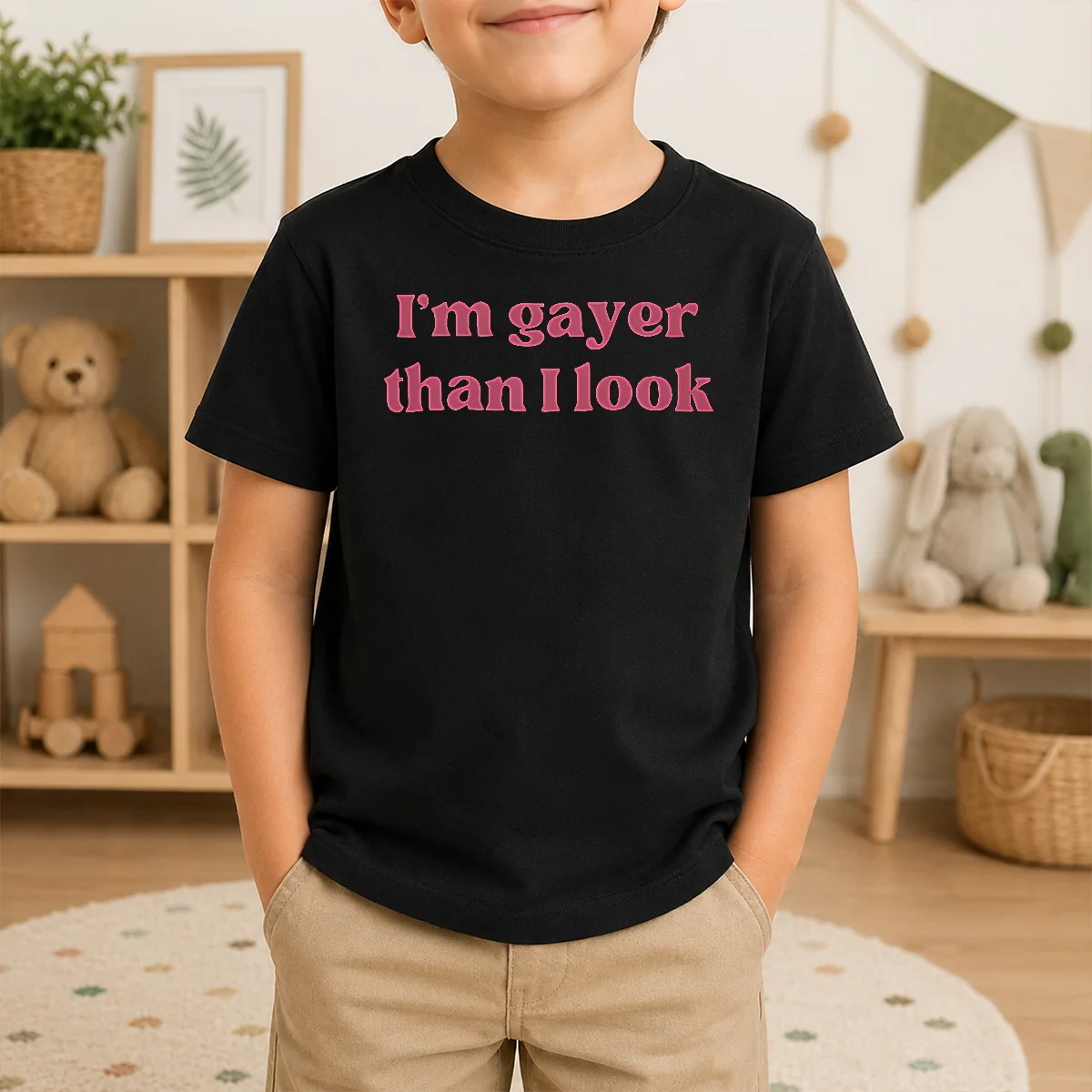 Pretty I'M Gayer Than I Look LGBTQ Pride Shirt - Image 9