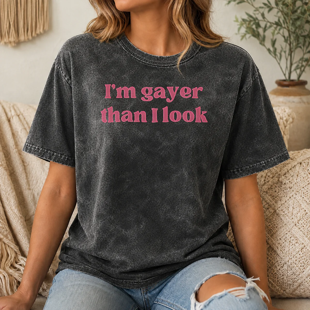 Pretty I'M Gayer Than I Look LGBTQ Pride Shirt - Image 8