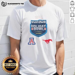 Top Arizona Wildcats Vs SMU Mustangs 2026 Trust And Will Holiday Bowl T-Shirt