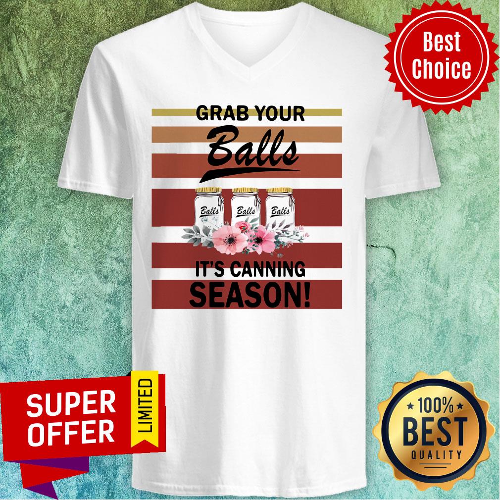 Grab Your Balls It's Canning Season Shirt - Image 2